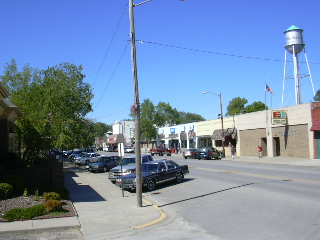 Photos of Rossville and Rossville Alumni Rossville Streets and Buildings