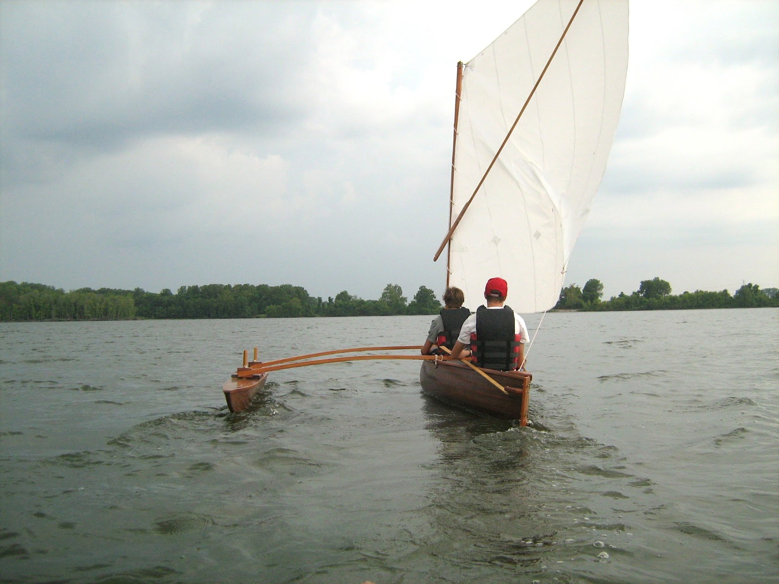 Sea State Sailing the canoe