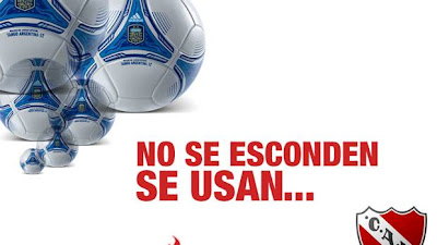afiche Independiente sobran pelotas
