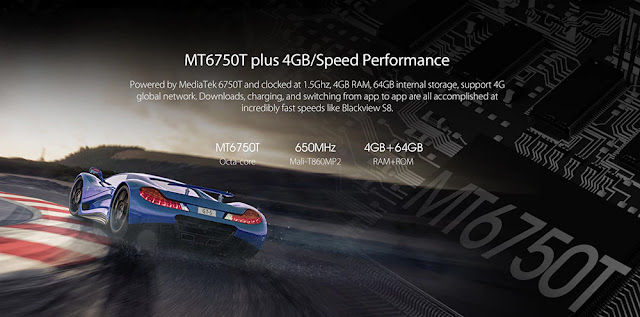 Blackview S8 4G Phablet 