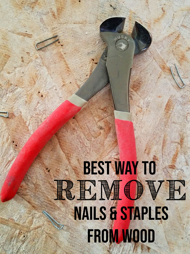 Remove Nails And Staples From Wood, Staple Puller For Hardwood Floors