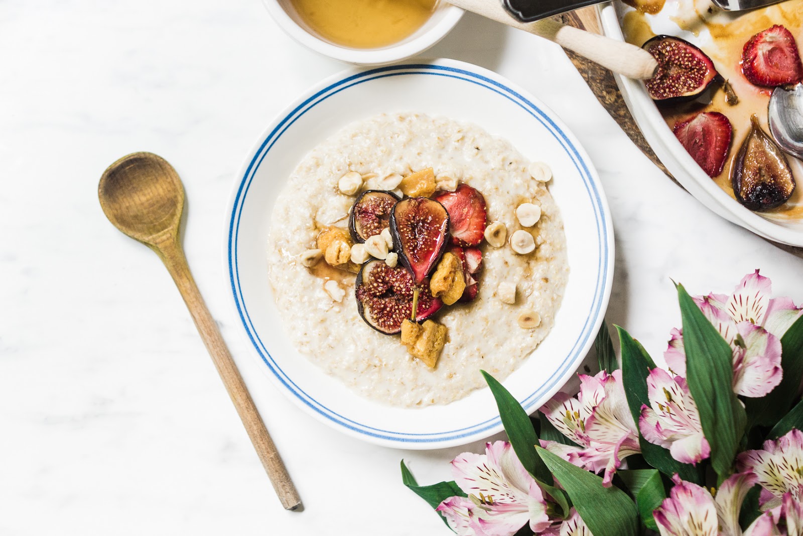FIG + PORRIDGE // AUTUMNAL BREAKFASTS. Barely There Beauty