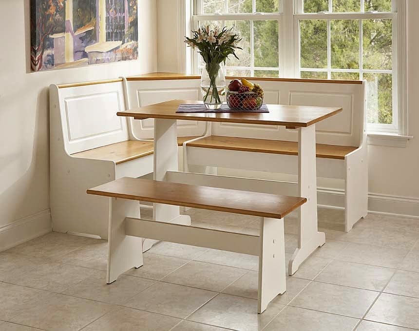 The Mesmerizing kitchen nook set wooden picture