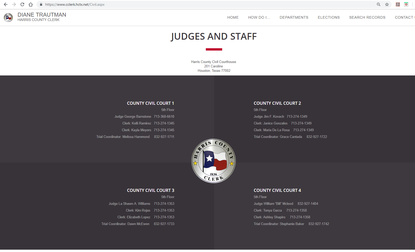 Houston Courts Cases: New Year #39 s Bench Exchange at the Harris County Houston Courts Cases: New Year #39 s Bench Exchange at the Harris County