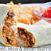 Easy Beef, Rice and Bean Burritos