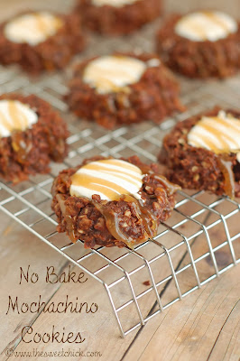 No Bake Mochachino Cookies by The Sweet Chick