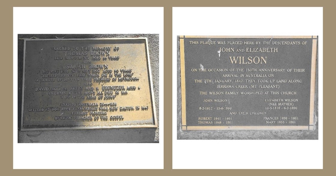 Diphtheria Disaster at Wesley Vale and Jerrawa Creek