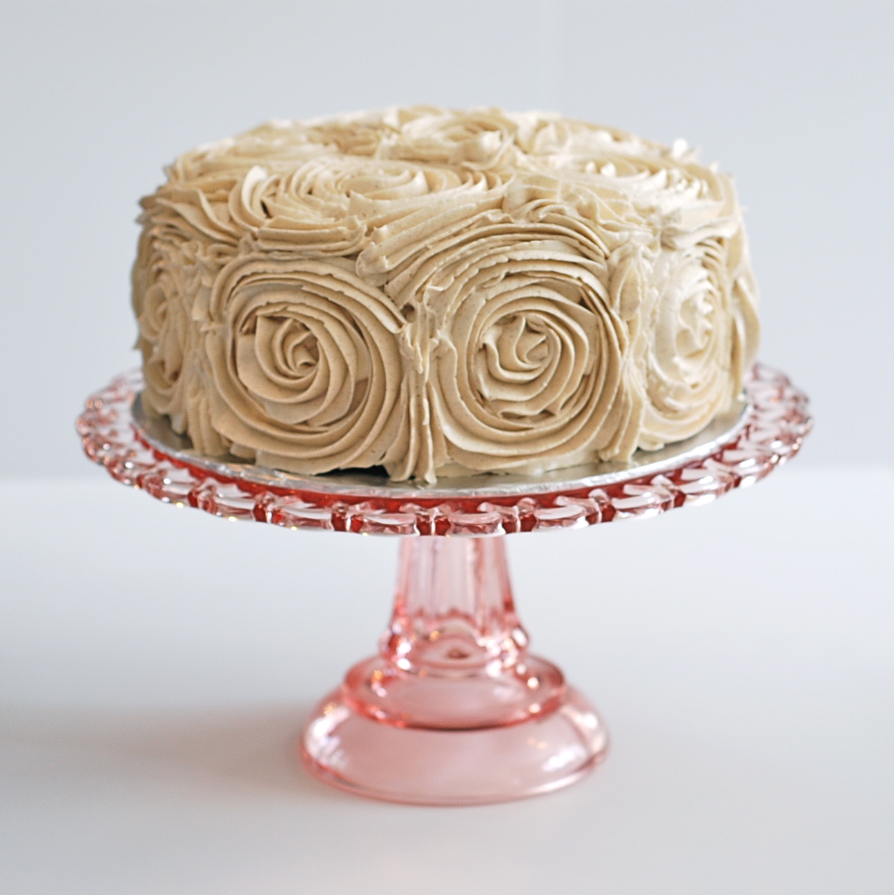 marzipan Romantic RoseCovered Red Velvet Cake with