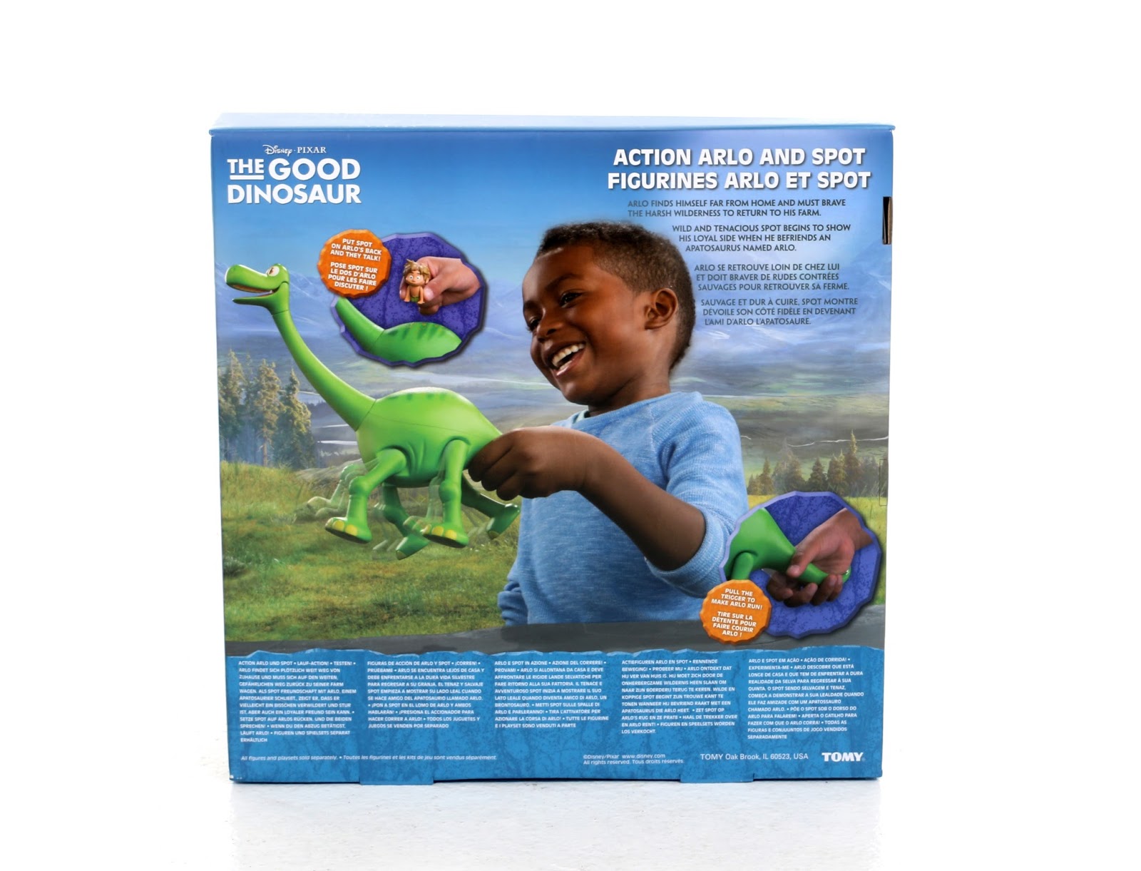 Dan the Pixar Fan: The Good Dinosaur: TOMY Action Figures (Part