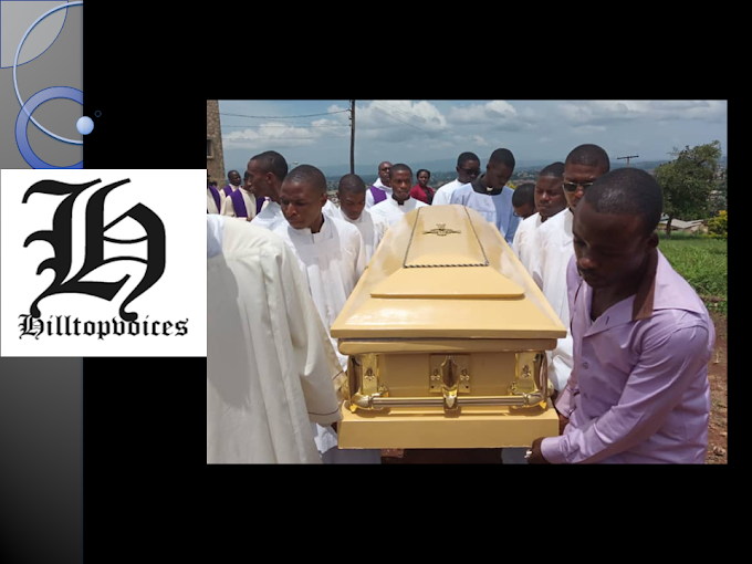 Bamenda Archdiocese buries brutally slayed priestly candidate 
