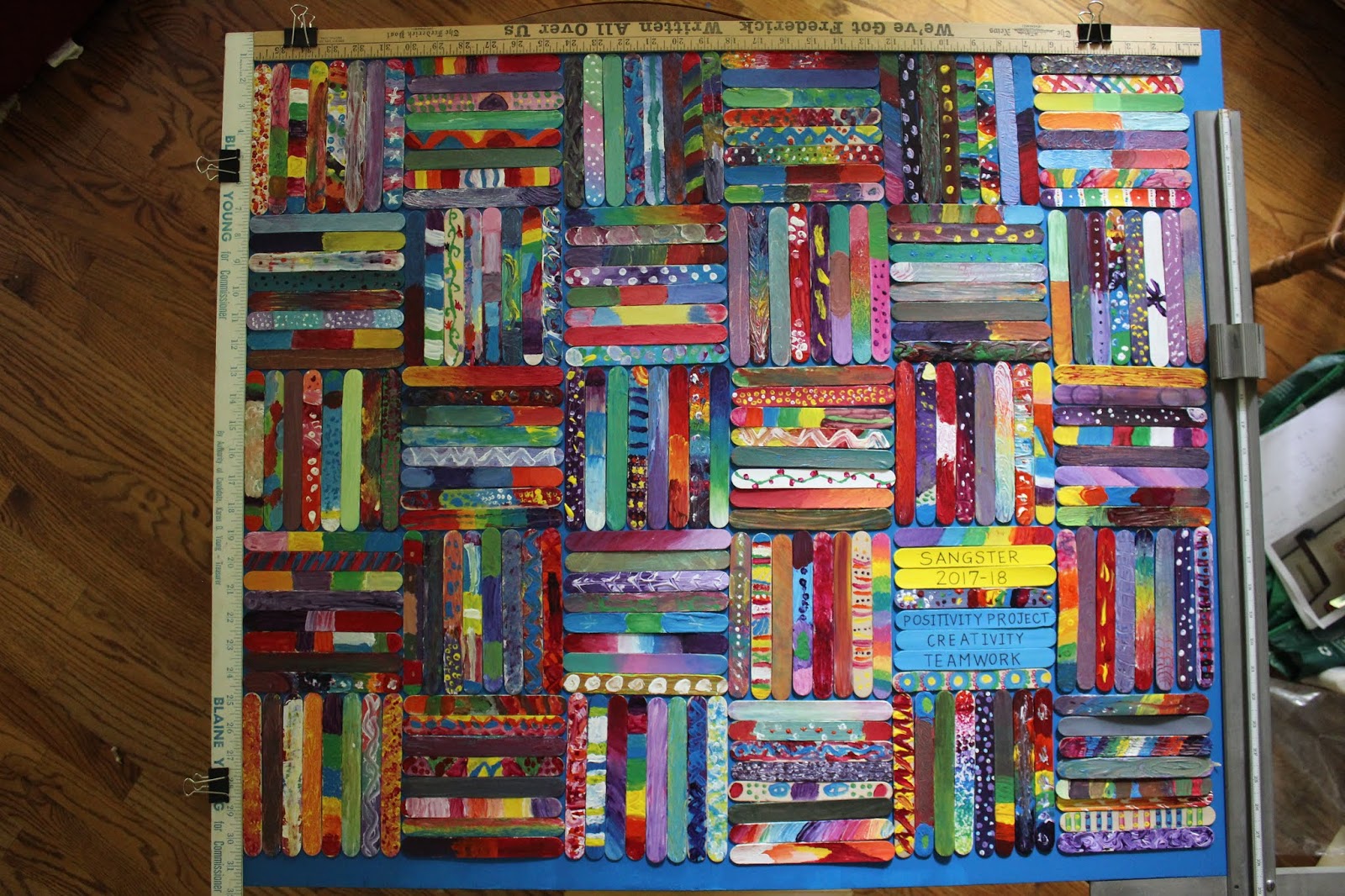 The Nitpicky Consumer The Craft Stick Collage