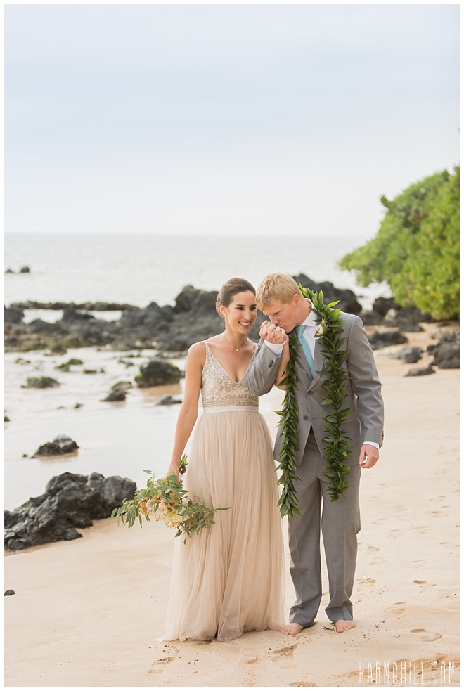 A Tale Of Two Hearts - Maxine & Jordan's Maui Elopement