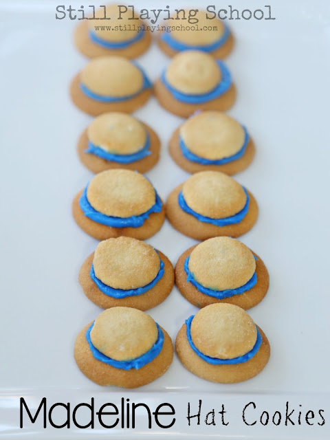 An adorable and delicious snack for kids to make to go with the book Madeline!