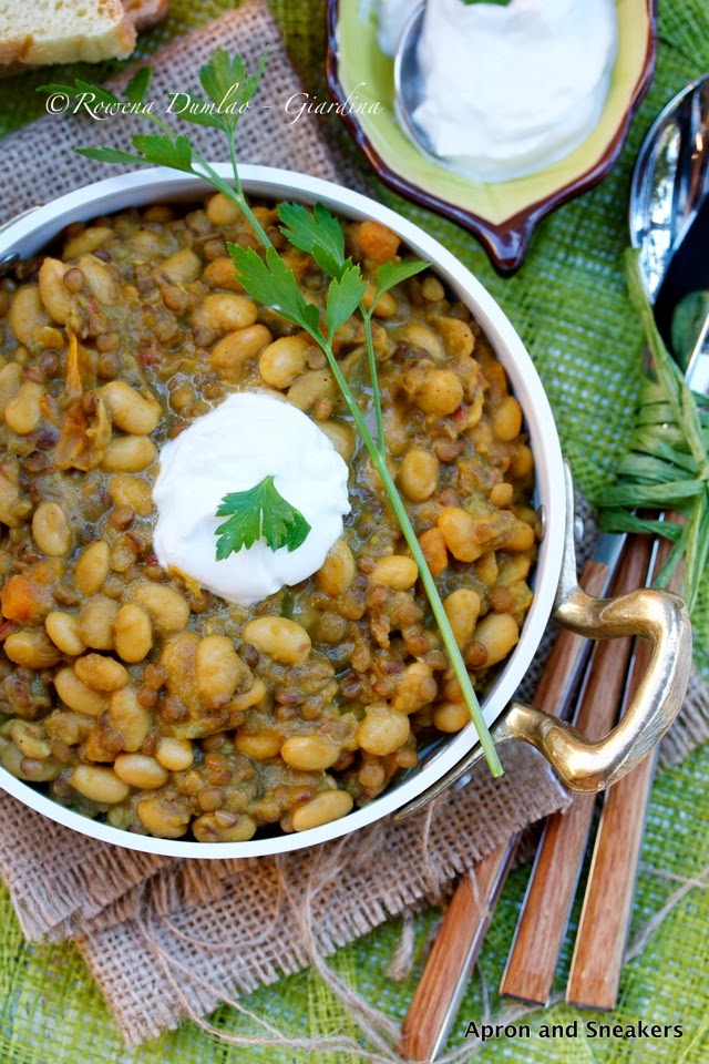 Spicy Lentil and Soybean Curry