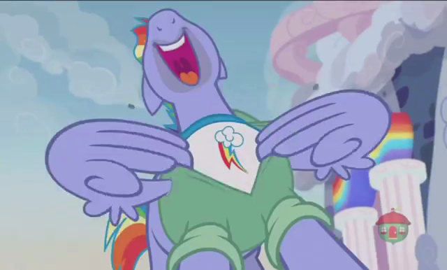 Le T-Shirt du père de Rainbow Dash