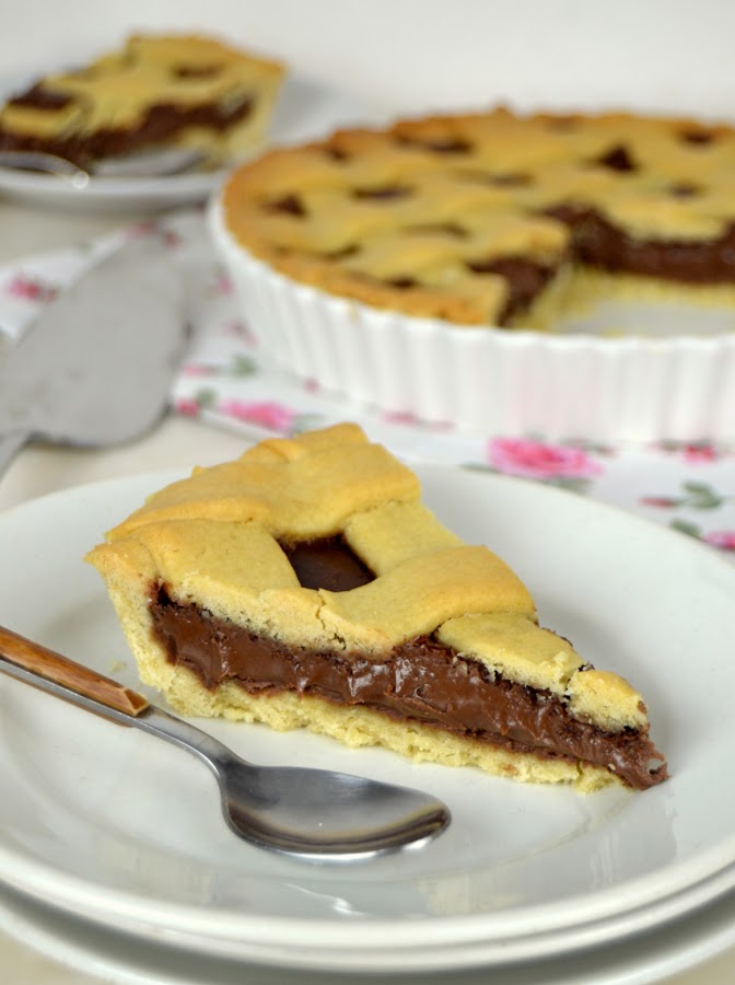 Tarta de chocolate con masa casera fácil