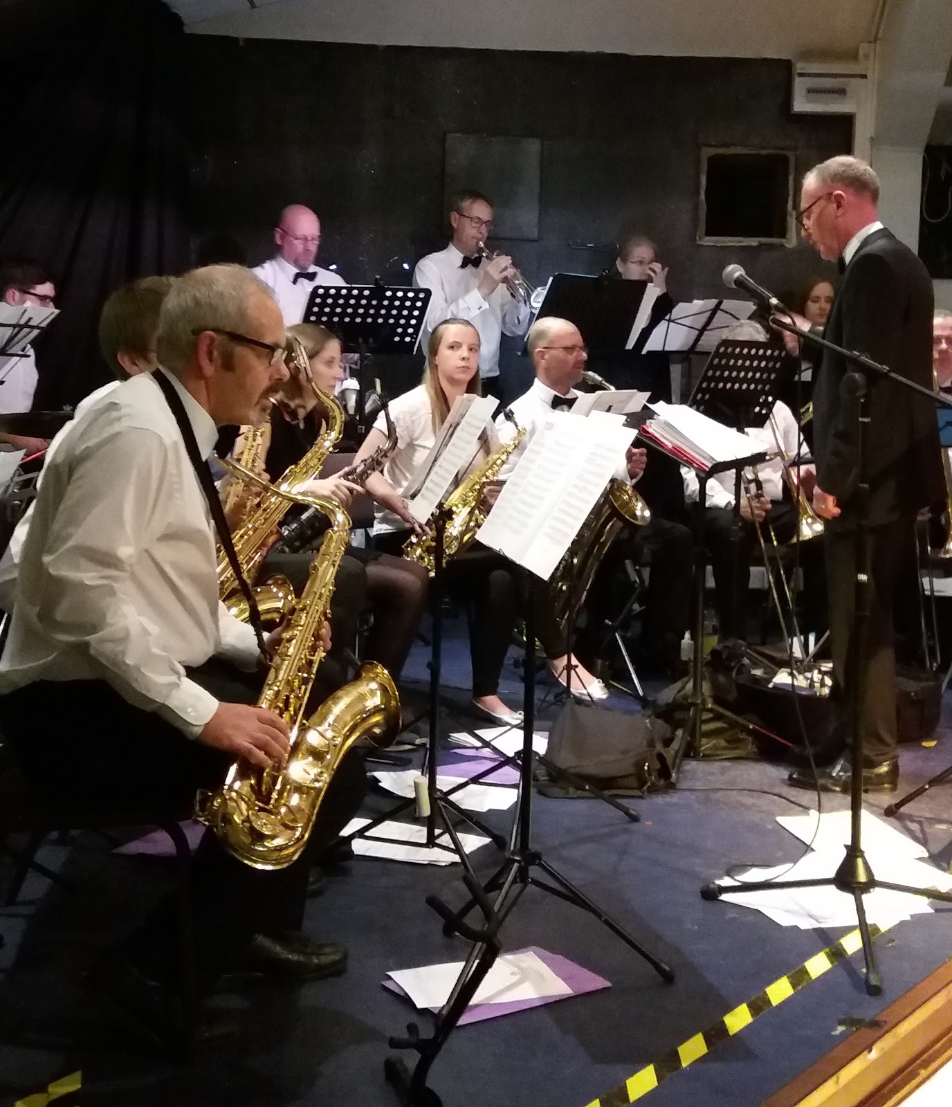 bebop spoken here Vermont Big Band Cullercoats Crescent Club