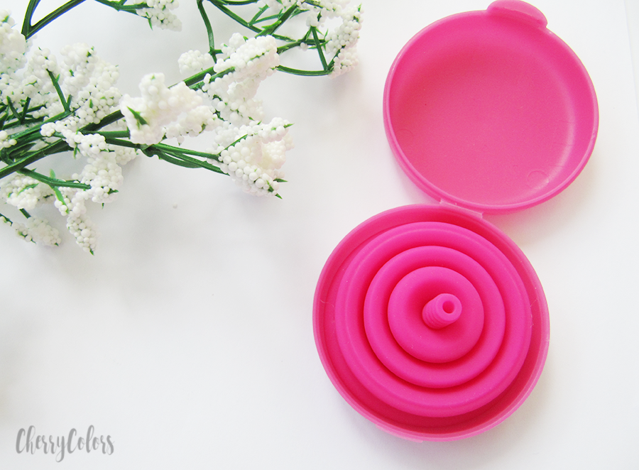 compact menstrual cup