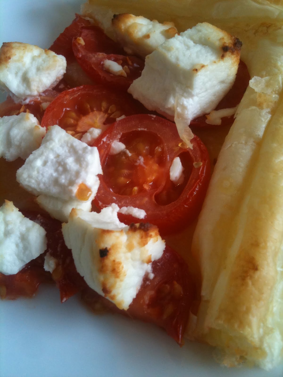 mamacook Tomato and Goats Cheese Tart