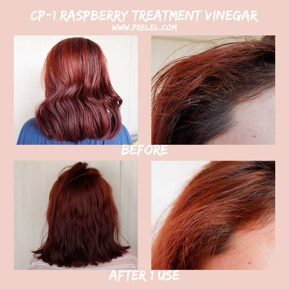CP1 Raspberry Hair Treatment Vinegar Review
