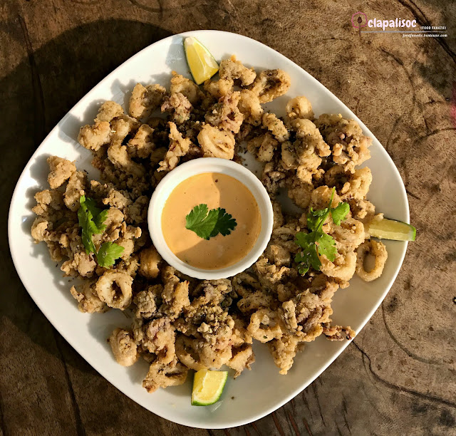 Calamari from A'Toda Madre Tequila Bar