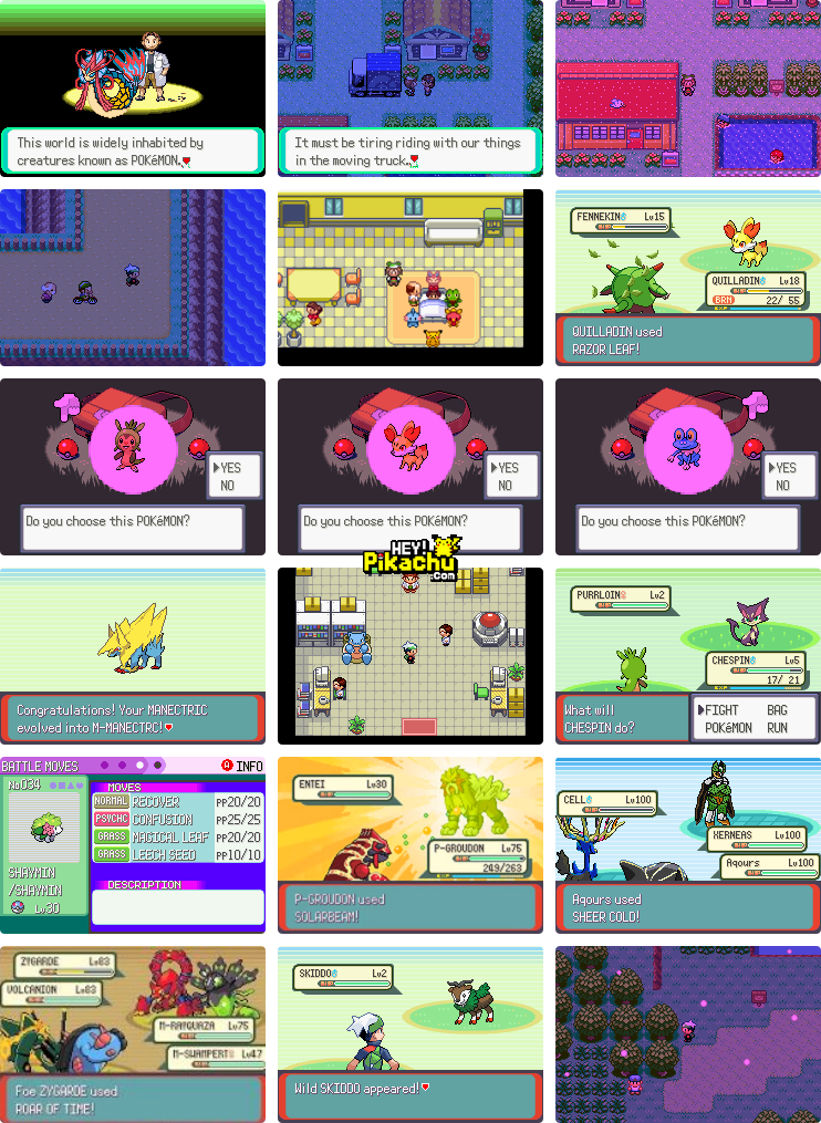 Pokémon Mega Emerald X and Y Edition 💾 • FanProject ROM Hack