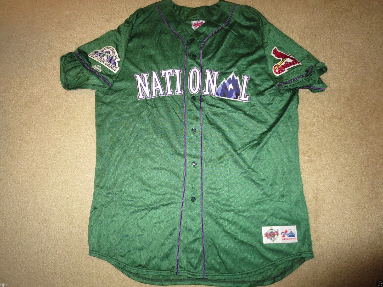 mlb all star jersey auction