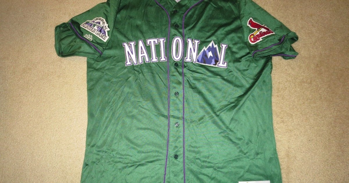 1998 Rockies BP All Star Game Jersey 