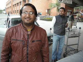 taxi driver in Kathmandu