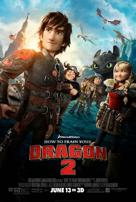 how to train your dragon 2 new poster