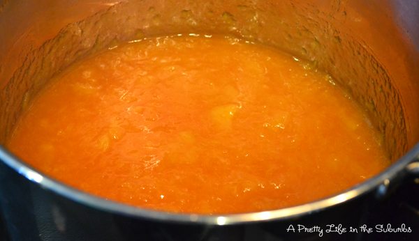 Easy Peach Jam