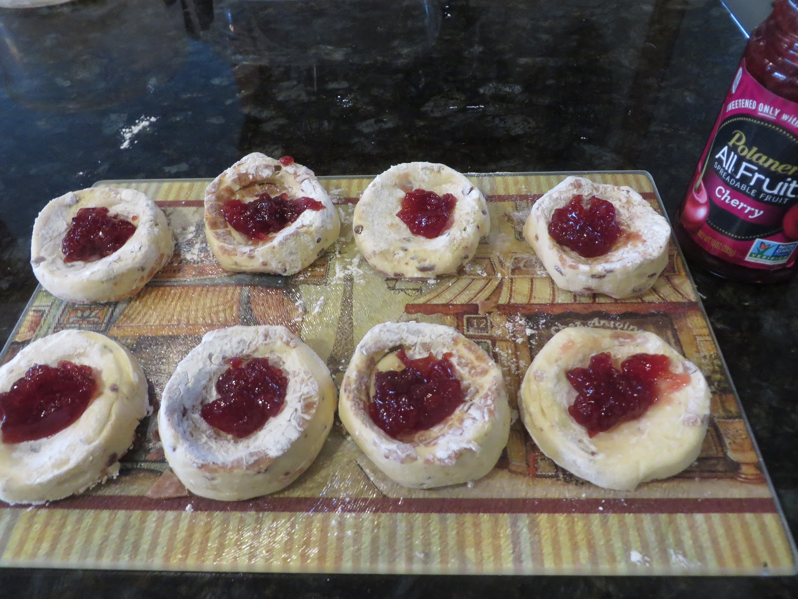 Ever Ready CherryCream Cheese Crumb Cake Bombs