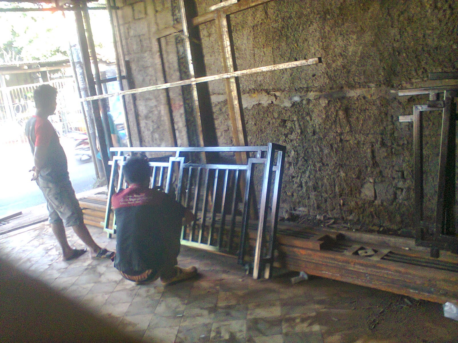 Pembuatan Reling tagga dan balkon minimalis  Bengkel las 