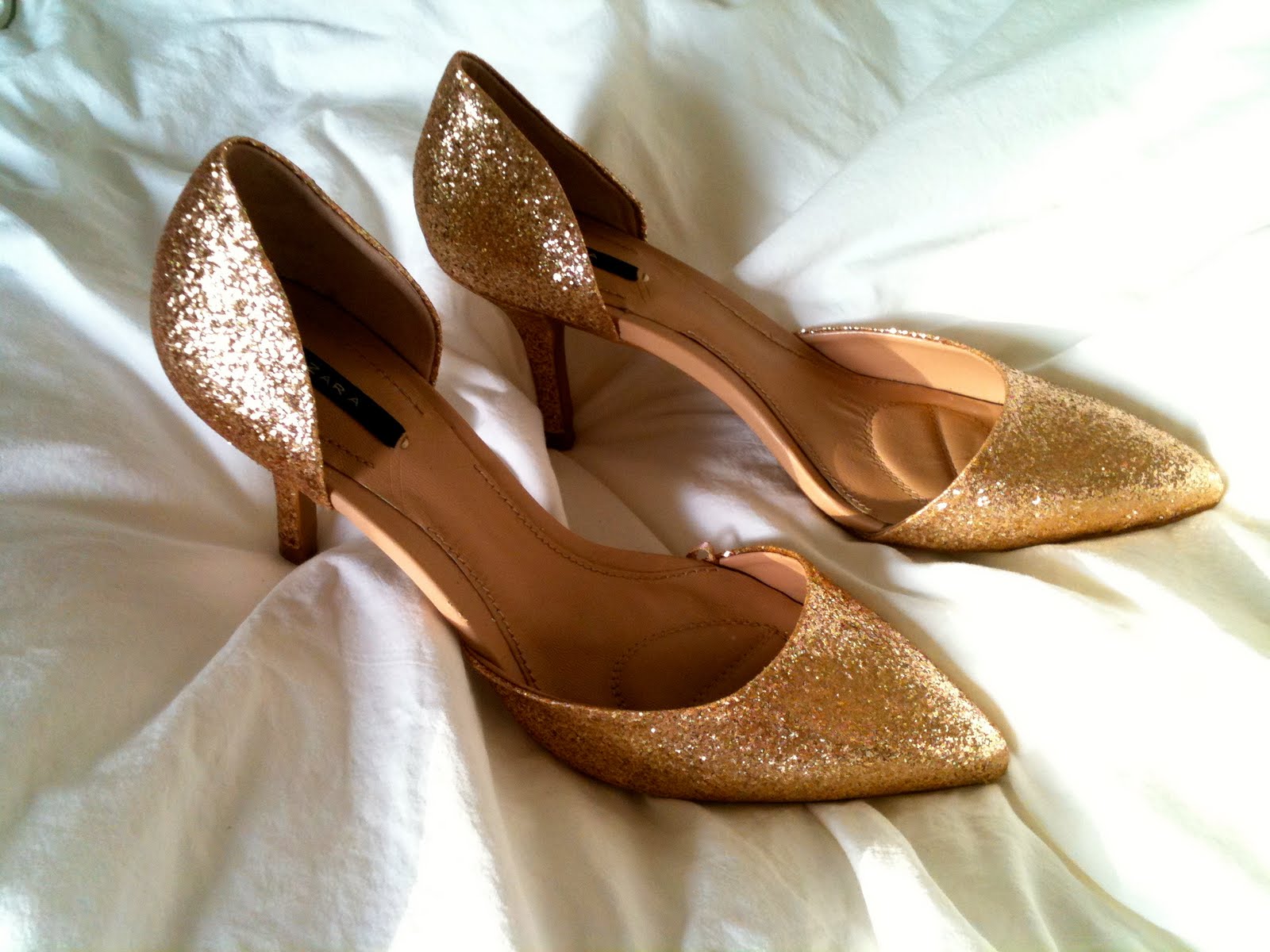 glitter shoes