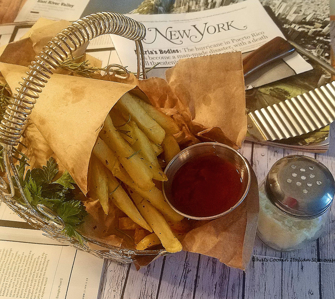 Italian French Fries What's Cookin' Italian Style Cuisine