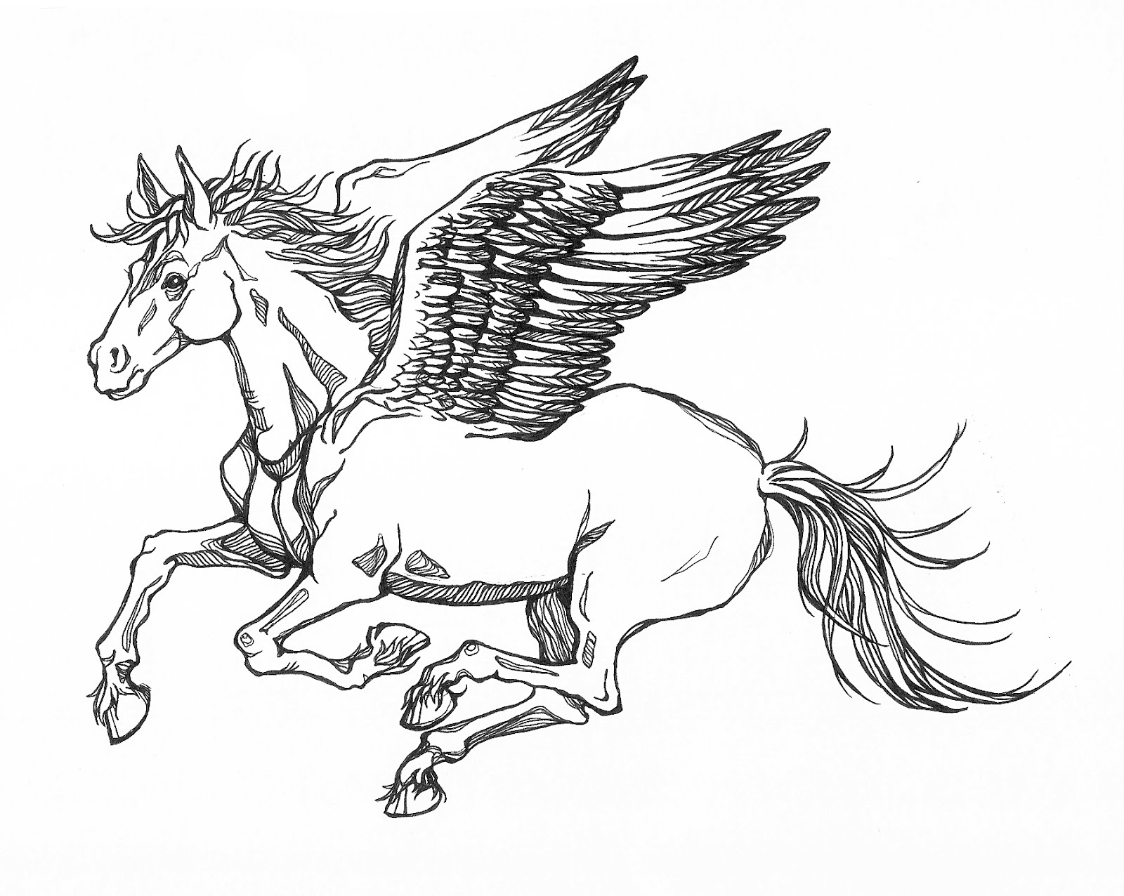 Web Space: Winged Horse