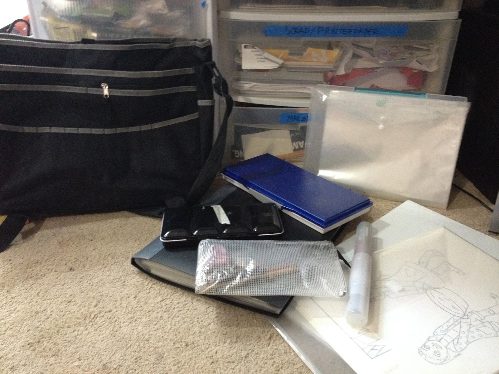 Art Supply Review Creativo Artist's Messenger Bag