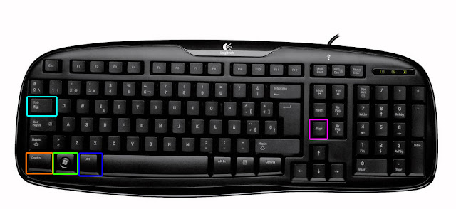 convinación de teclas de windows 10: Combinación de teclas Windows 10