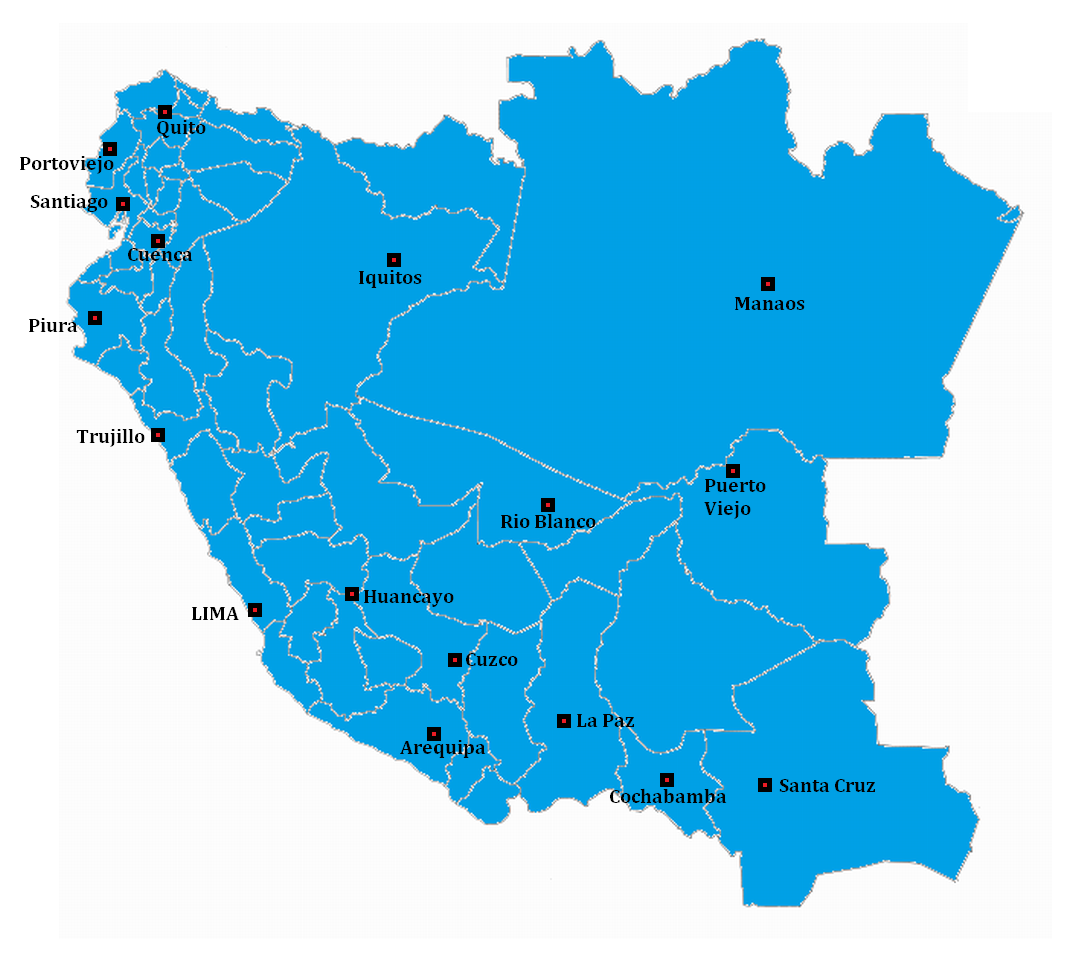 Mapas y Fronteras: 3- AMAZONIA