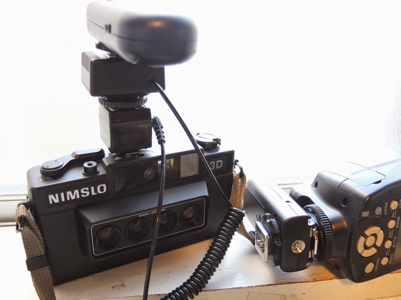 yoshing blog: nimslo 3DカメラでYONGNUOワイヤレスリモコン&ストロボが不調