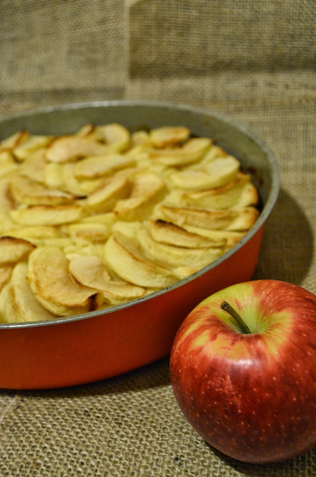 Les gourmandises de Coralie Tarte compote de pommes et fromage blanc