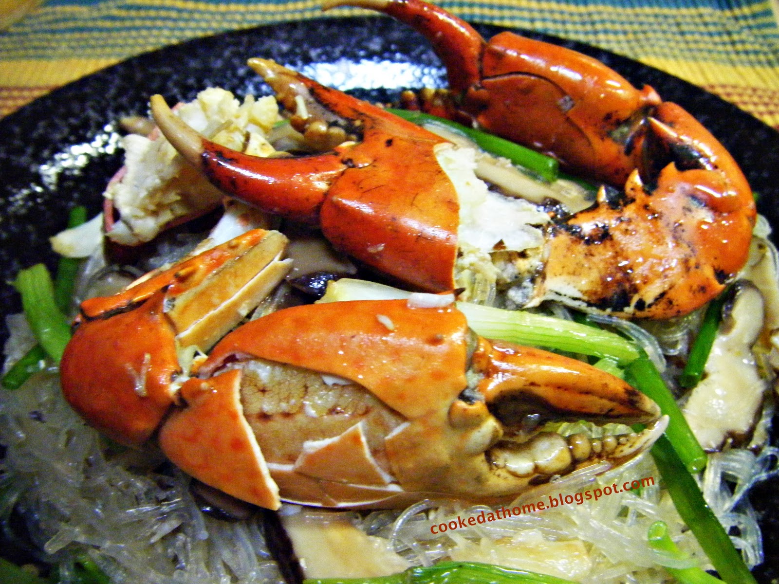 Cooking Home Crab Claw Glass Noodles (Tanghoon)