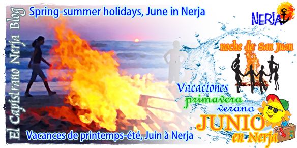 Celebre La Noche y Fiesta de San Juan en junio, alojandose en El Capistrano Nerja Málaga Costa del Sol