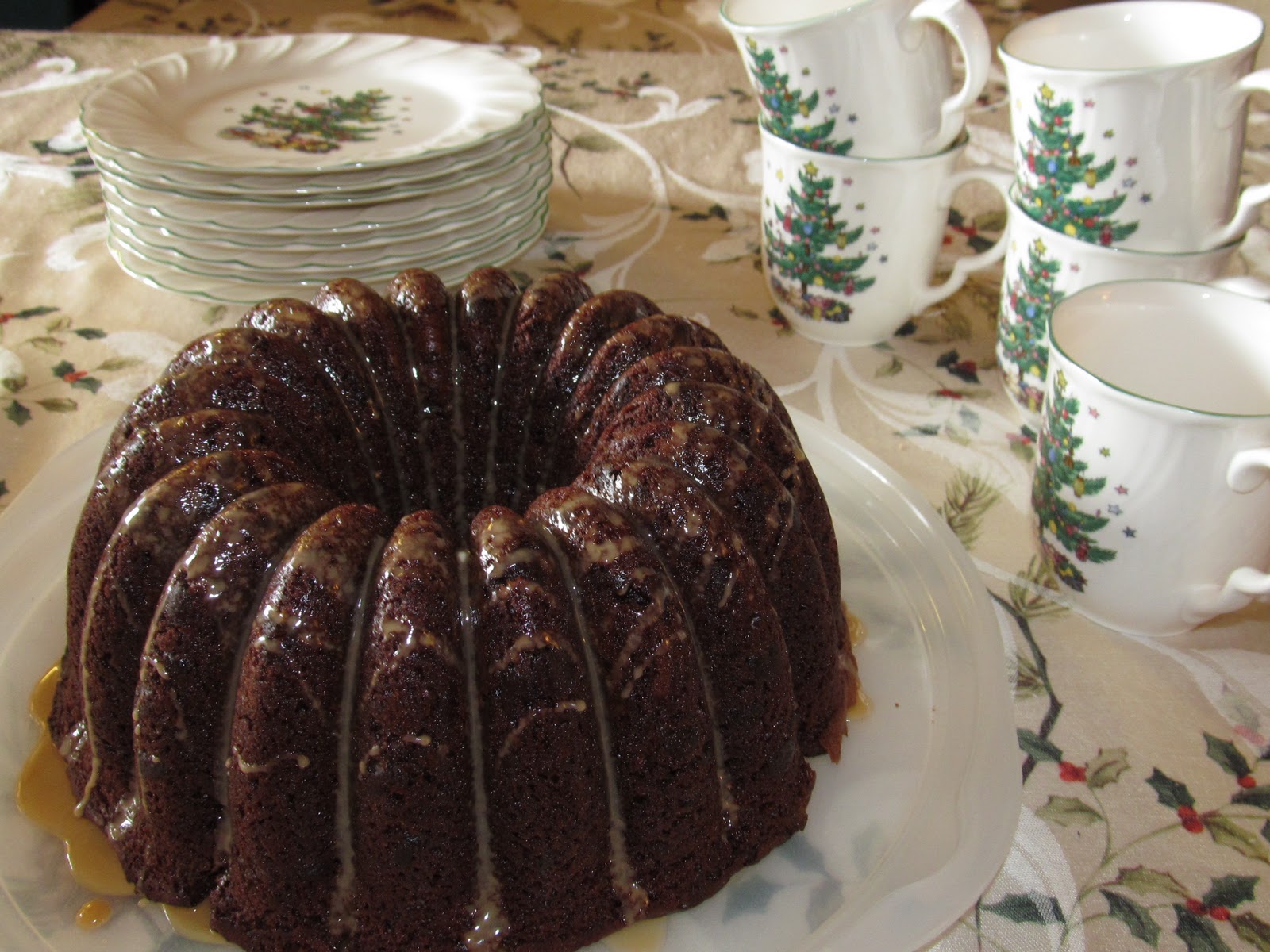 Organically Mo Kahlua Cake