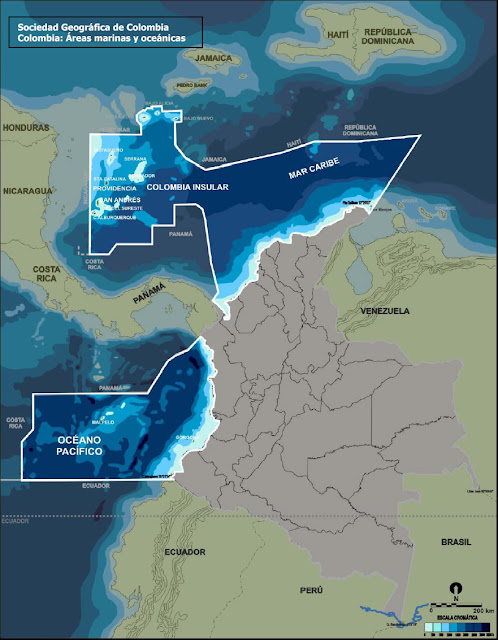 mapa satelital de colombia