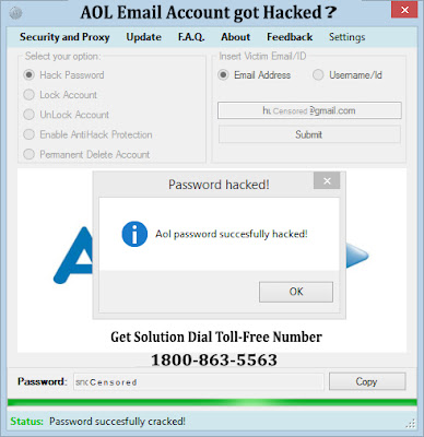 aol email account hacked