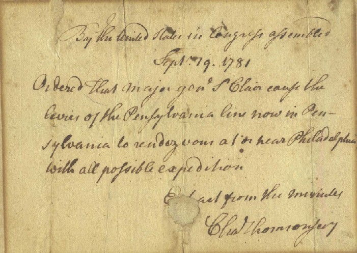 President Arthur St. Clair