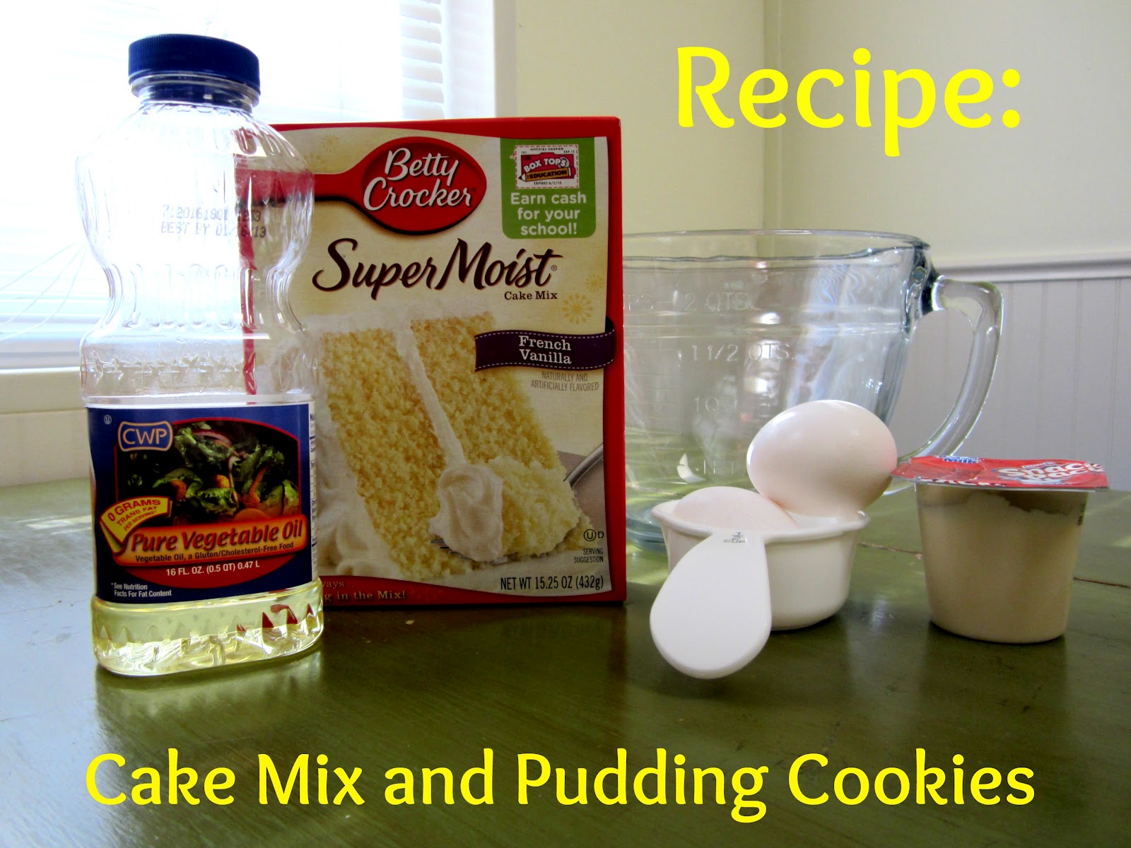 4Eighteen Cake Mix and Pudding Cookies