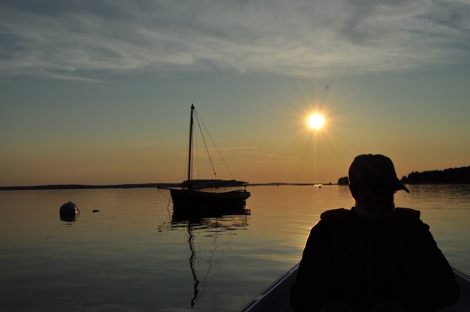 Postcards from JR and Christa Building a Boat at the WoodenBoat School