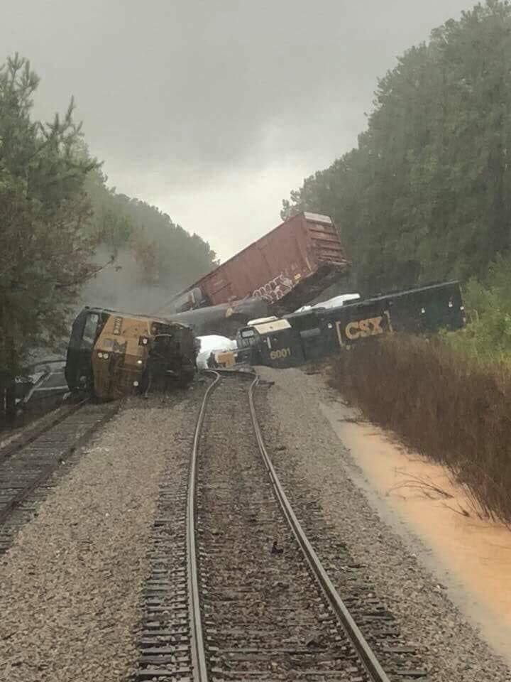 MEC&F Expert Engineers A CSX freight train derailed in North Carolina